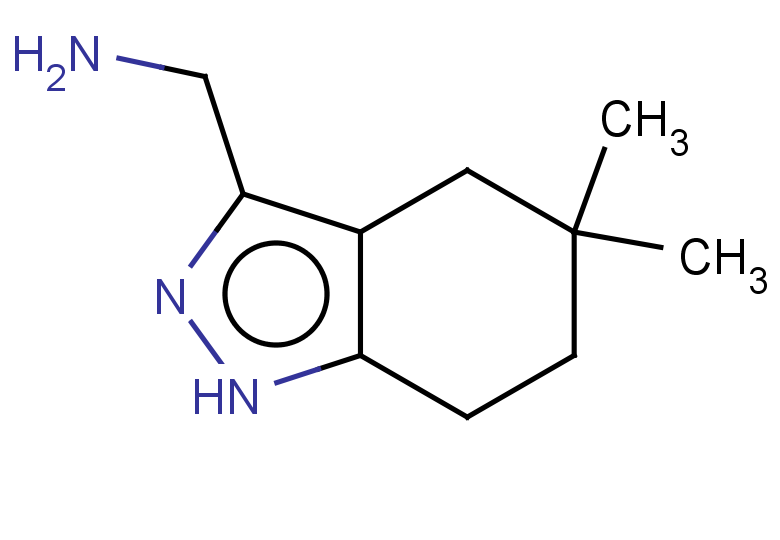 1-(5,5-dimethyl-4,5,6,7-tetrahydro-1H-indazol-3-yl)methanamine