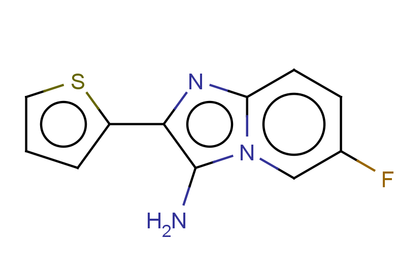 6-fluoro-2-(thiophen-2-yl)imidazo[1,2-a]pyridin-3-amine
