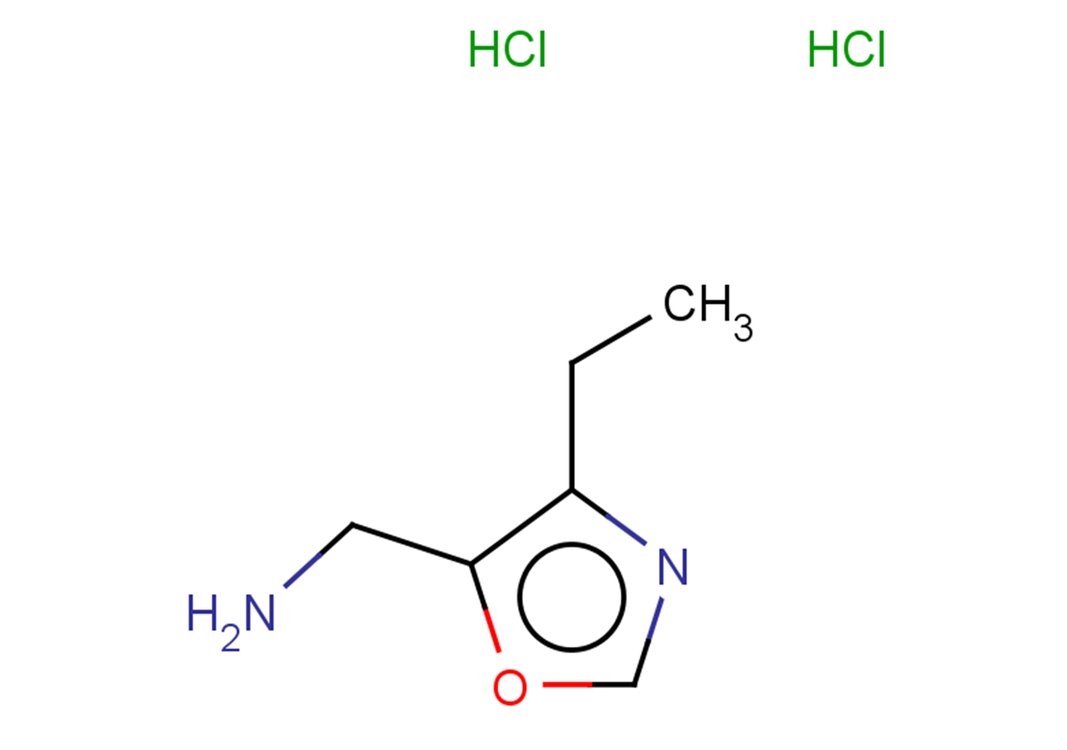1-(4-ethyl-1,3-oxazol-5-yl)methanamine dihydrochloride