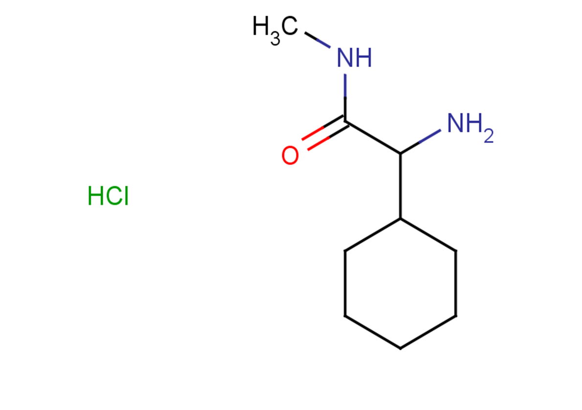 2-amino-2-cyclohexyl-N-methylacetamide hydrochloride
