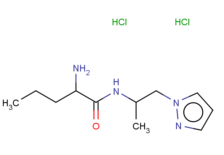 2-amino-N-[1-(1H-pyrazol-1-yl)propan-2-yl]pentanamide dihydrochloride