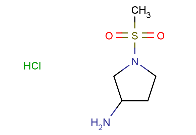 1-methanesulfonylpyrrolidin-3-amine hydrochloride