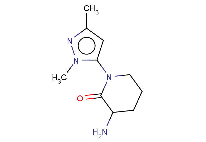 3-amino-1-(1,3-dimethyl-1H-pyrazol-5-yl)piperidin-2-one
