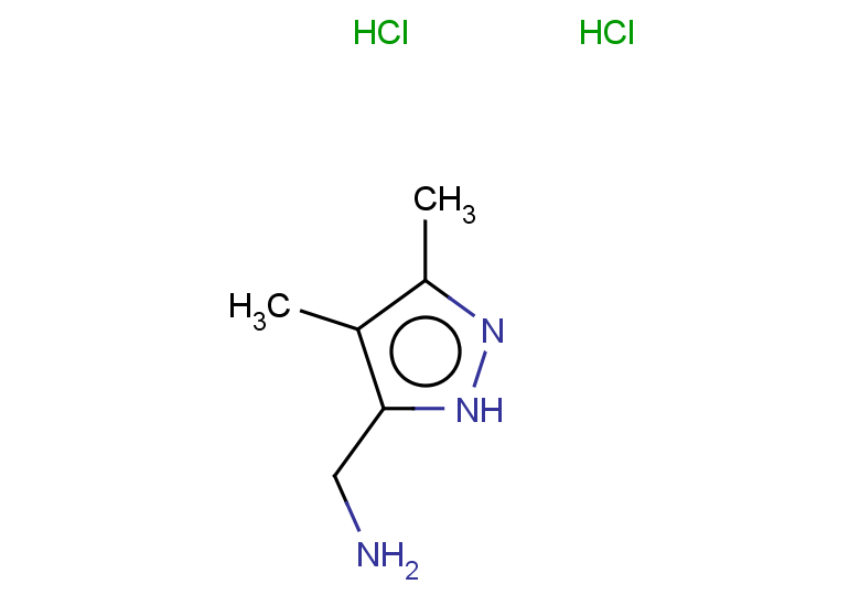 (3,4-dimethyl-1H-pyrazol-5-yl)methanamine dihydrochloride