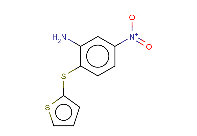 5-nitro-2-(thiophen-2-ylsulfanyl)aniline