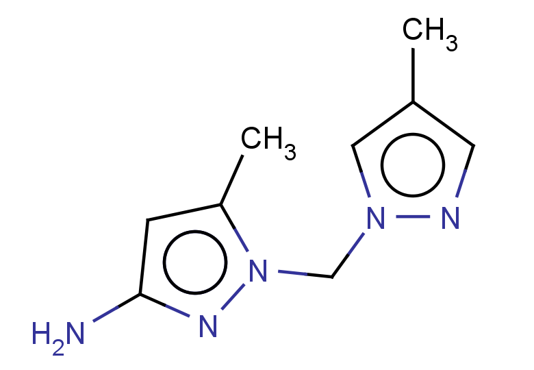 5-methyl-1-[(4-methyl-1H-pyrazol-1-yl)methyl]-1H-pyrazol-3-amine