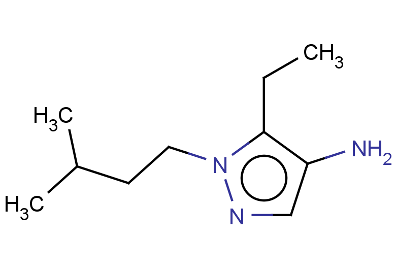 5-ethyl-1-(3-methylbutyl)-1H-pyrazol-4-amine