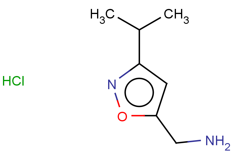 [3-(propan-2-yl)-1,2-oxazol-5-yl]methanamine hydrochloride