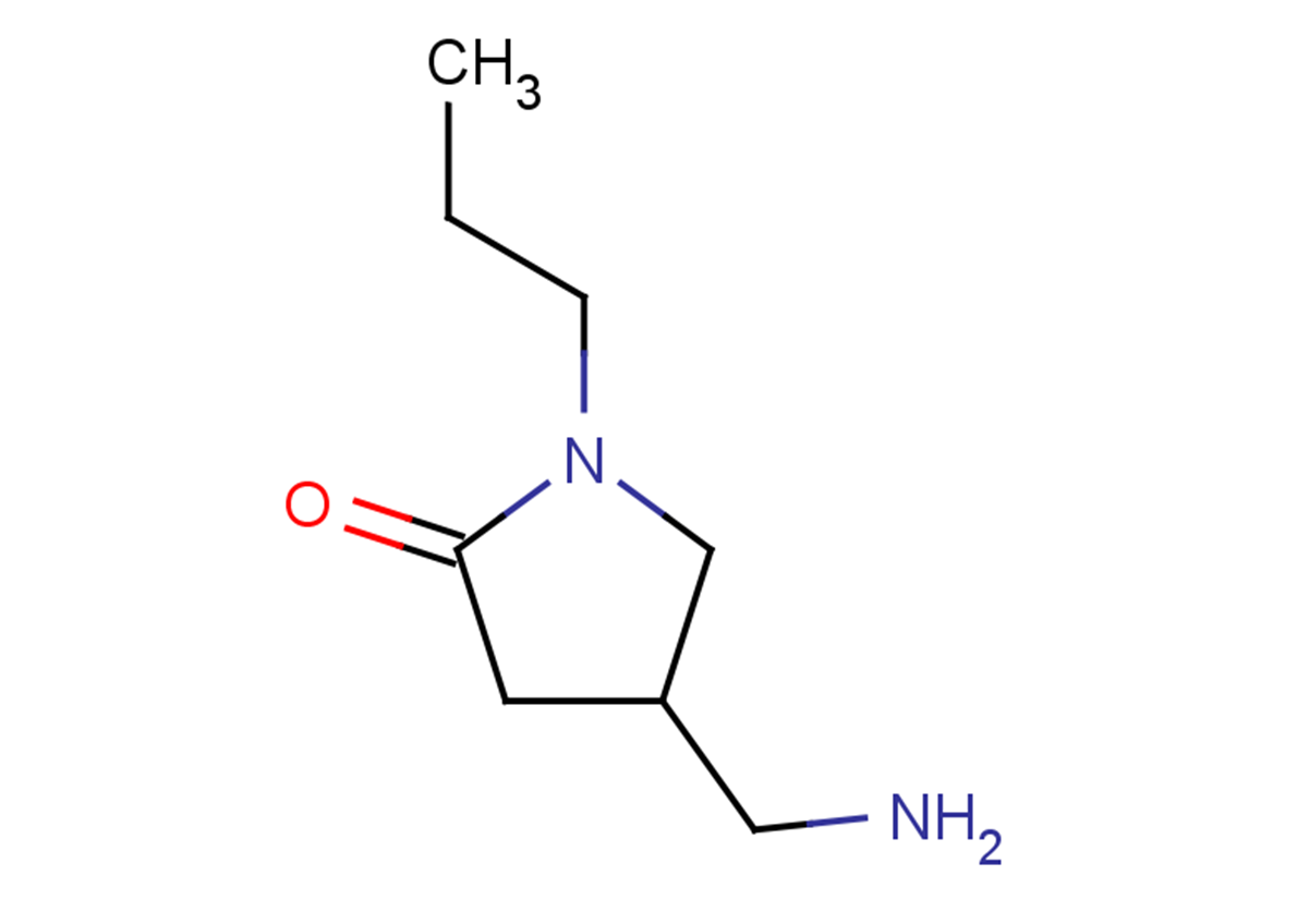 4-(aminomethyl)-1-propylpyrrolidin-2-one