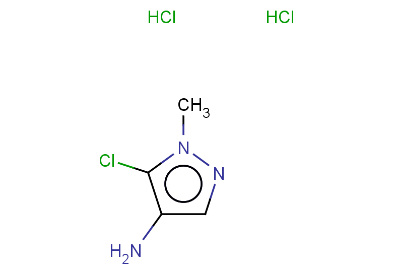 5-chloro-1-methyl-1H-pyrazol-4-amine dihydrochloride