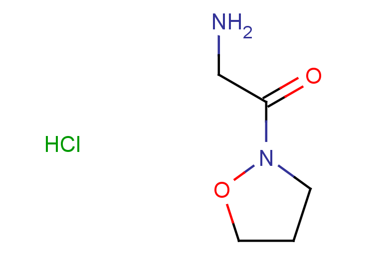 2-amino-1-(1,2-oxazolidin-2-yl)ethan-1-one hydrochloride