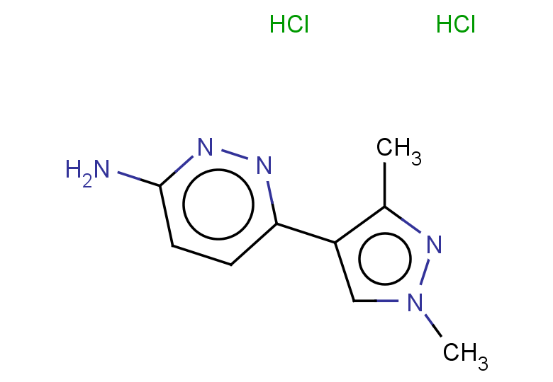 6-(1,3-dimethyl-1H-pyrazol-4-yl)pyridazin-3-amine dihydrochloride