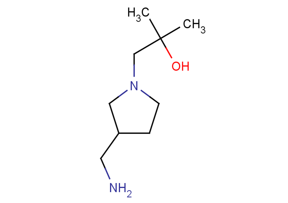 1-[3-(aminomethyl)pyrrolidin-1-yl]-2-methylpropan-2-ol