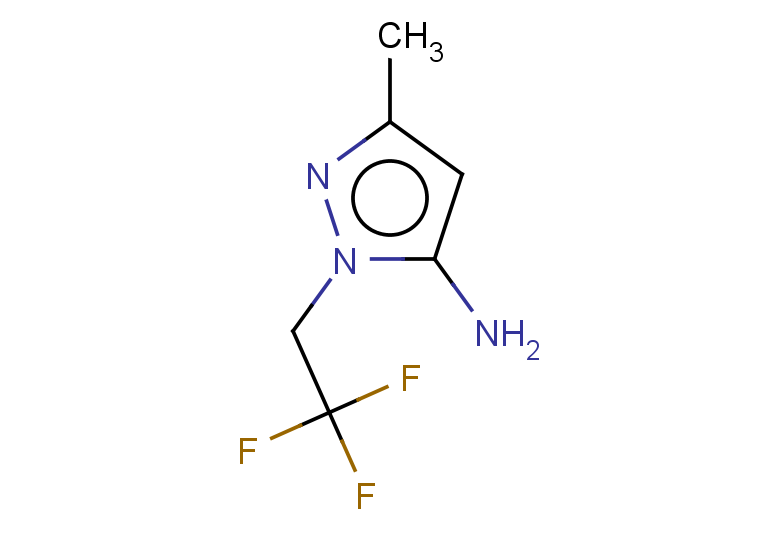 3-methyl-1-(2,2,2-trifluoroethyl)-1H-pyrazol-5-amine