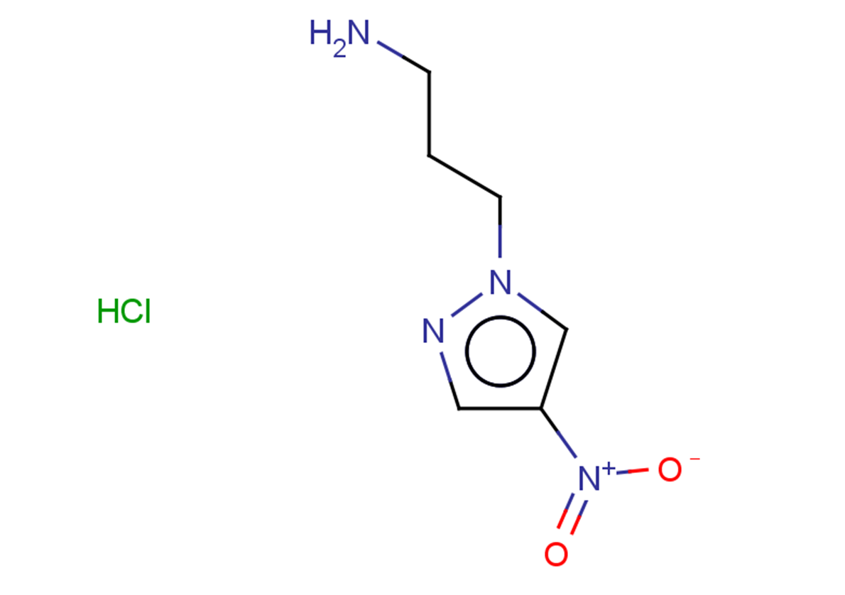 3-(4-nitro-1H-pyrazol-1-yl)propan-1-amine hydrochloride
