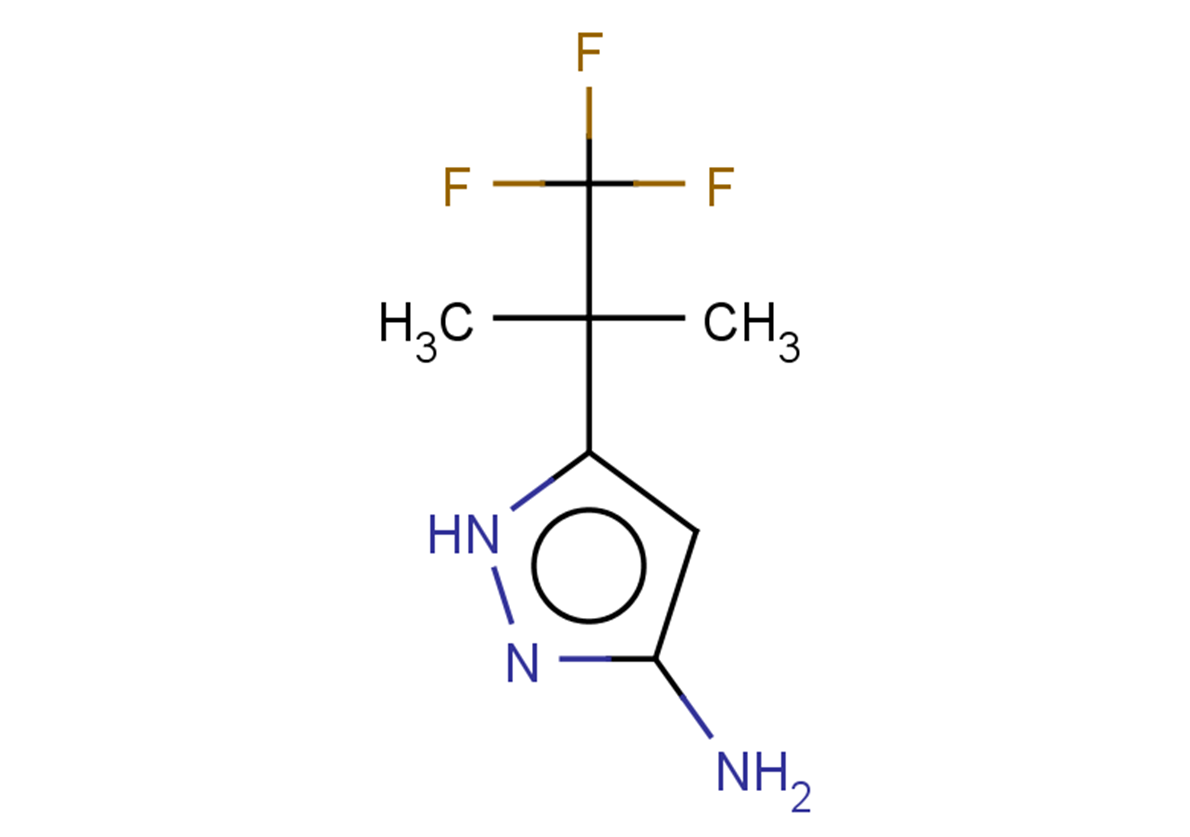 5-(1,1,1-trifluoro-2-methylpropan-2-yl)-1H-pyrazol-3-amine