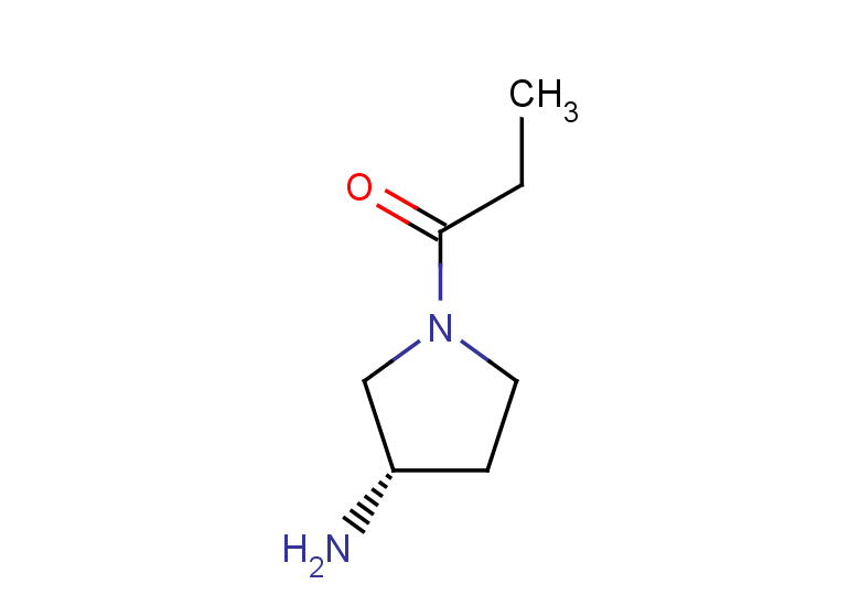 1-[(3S)-3-aminopyrrolidin-1-yl]propan-1-one