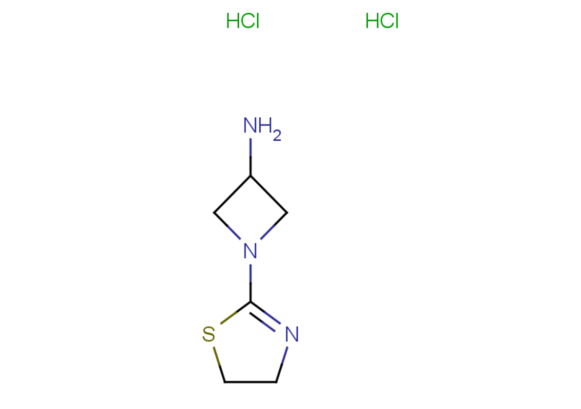 1-(4,5-dihydro-1,3-thiazol-2-yl)azetidin-3-amine dihydrochloride