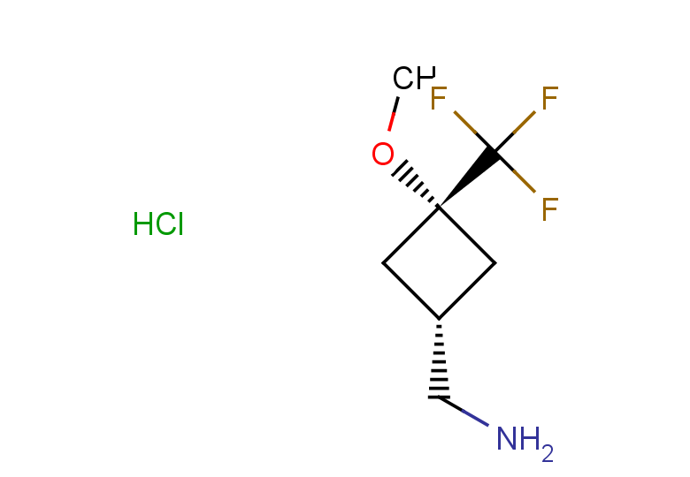 [3-methoxy-3-(trifluoromethyl)cyclobutyl]methanamine hydrochloride