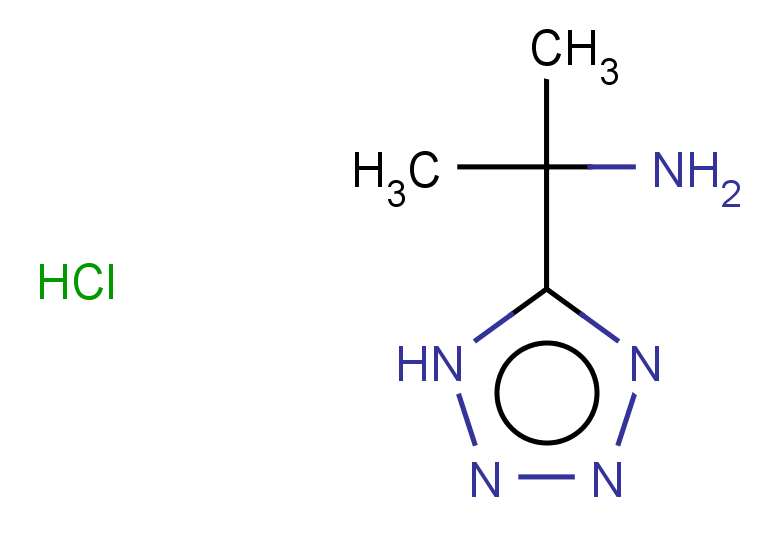 2-(1H-1,2,3,4-tetrazol-5-yl)propan-2-amine hydrochloride