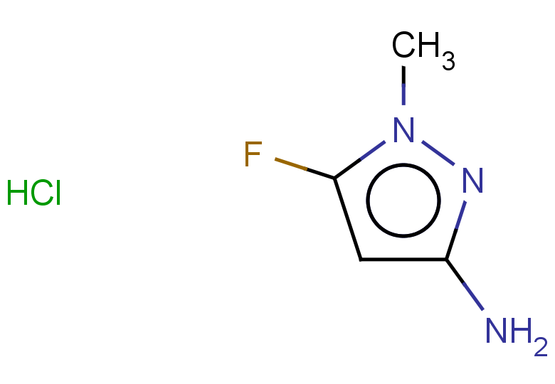 5-fluoro-1-methyl-1H-pyrazol-3-amine hydrochloride