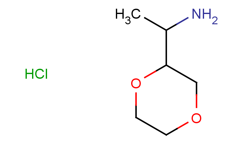 1-(1,4-dioxan-2-yl)ethan-1-amine hydrochloride