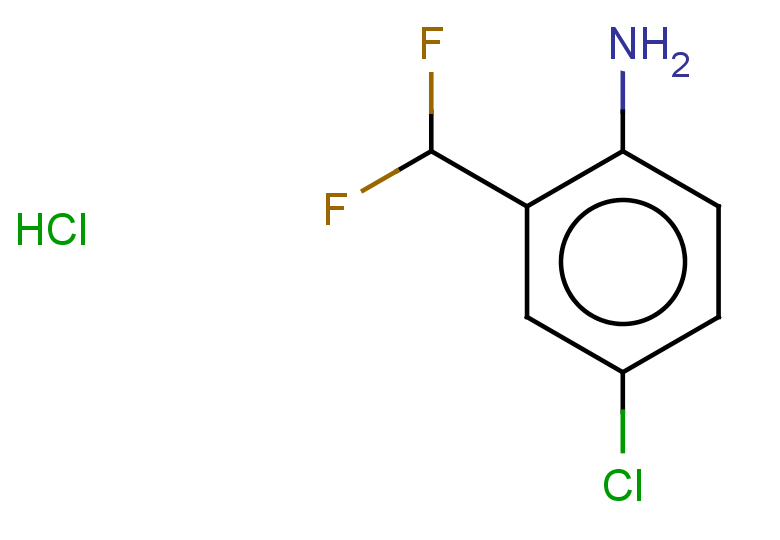 4-chloro-2-(difluoromethyl)aniline hydrochloride