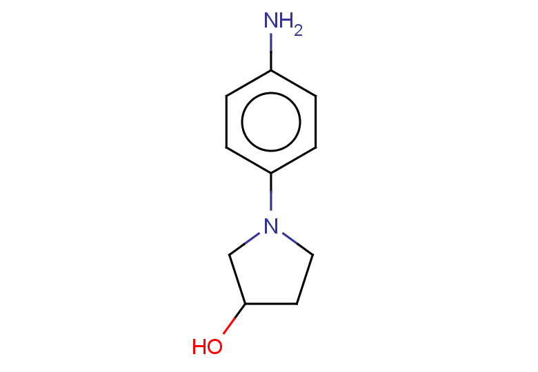1-(4-aminophenyl)pyrrolidin-3-ol