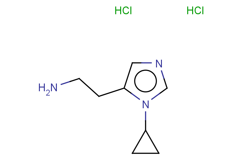 2-(1-cyclopropyl-1H-imidazol-5-yl)ethan-1-amine dihydrochloride