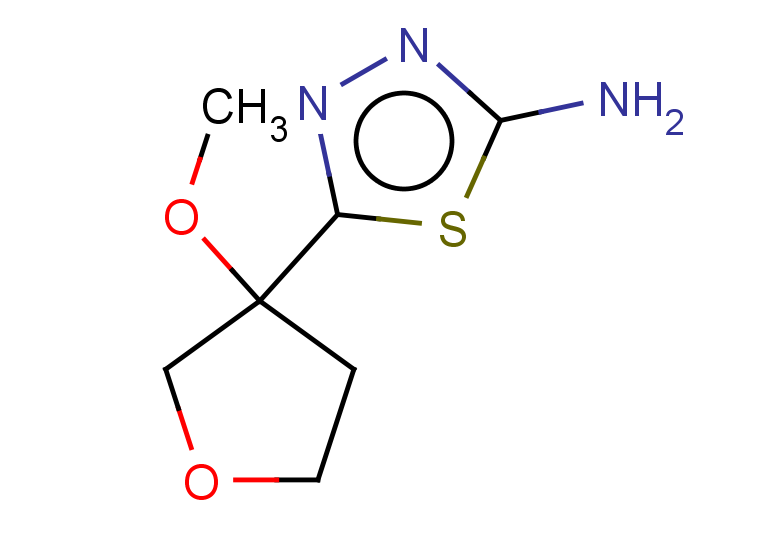 5-(3-methoxyoxolan-3-yl)-1,3,4-thiadiazol-2-amine