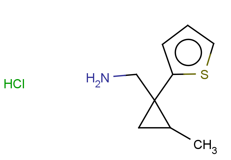 [2-methyl-1-(thiophen-2-yl)cyclopropyl]methanamine hydrochloride