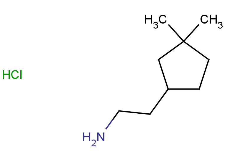 2-(3,3-dimethylcyclopentyl)ethan-1-amine hydrochloride