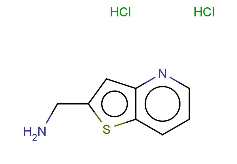 {thieno[3,2-b]pyridin-2-yl}methanamine dihydrochloride