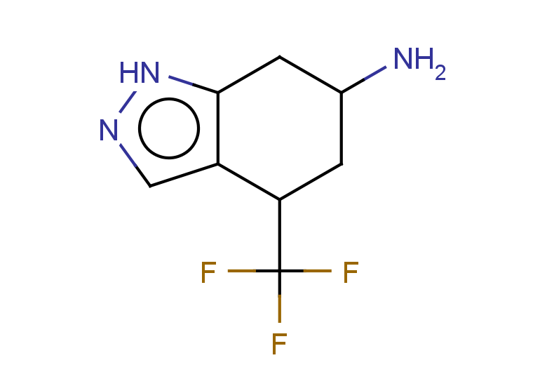 4-(trifluoromethyl)-4,5,6,7-tetrahydro-1H-indazol-6-amine