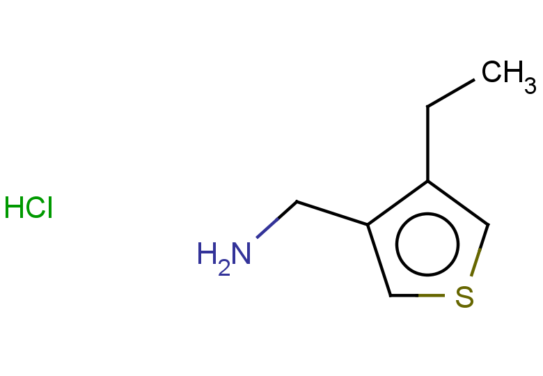 (4-ethylthiophen-3-yl)methanamine hydrochloride