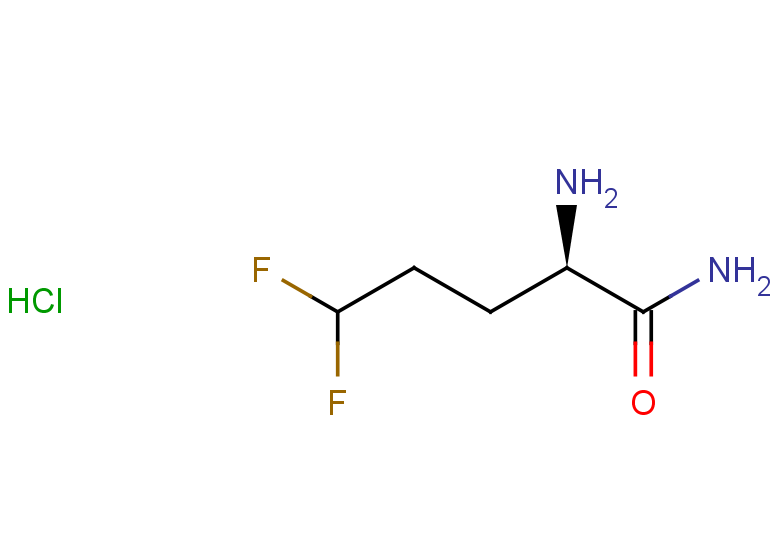 (2R)-2-amino-5,5-difluoropentanamide hydrochloride