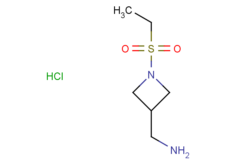 [1-(ethanesulfonyl)azetidin-3-yl]methanamine hydrochloride