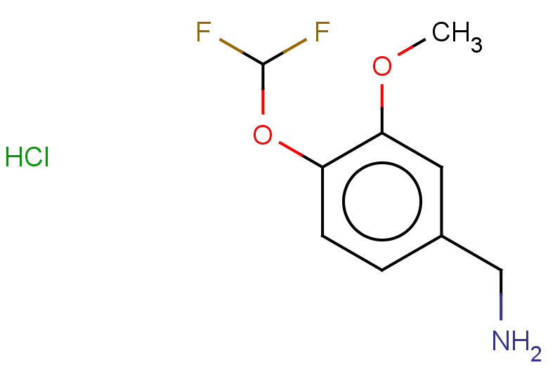 [4-(difluoromethoxy)-3-methoxyphenyl]methanamine hydrochloride