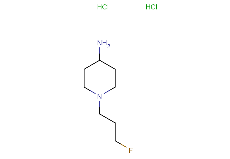 1-(3-fluoropropyl)piperidin-4-amine dihydrochloride