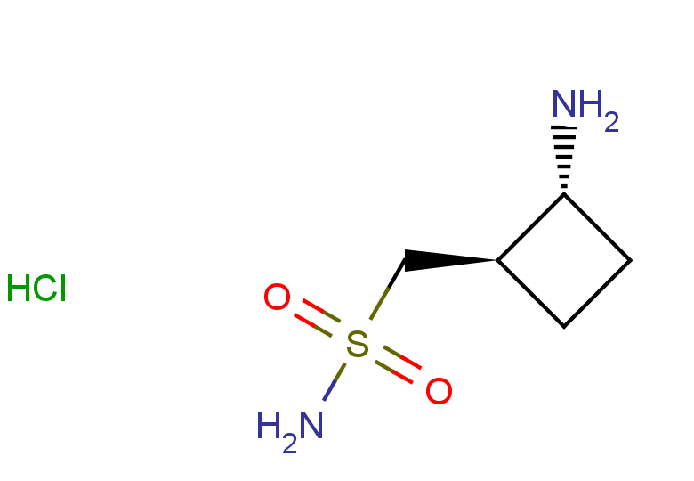 [(1R,2R)-2-aminocyclobutyl]methanesulfonamide hydrochloride