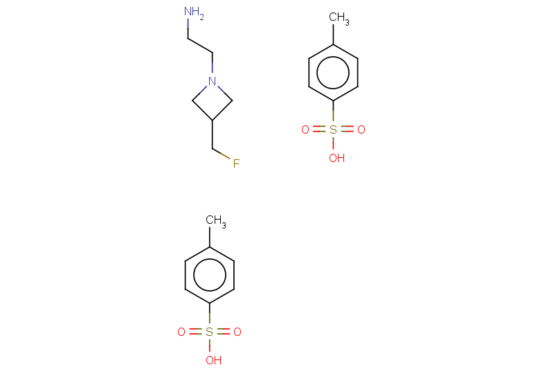 2-[3-(fluoromethyl)azetidin-1-yl]ethan-1-amine; bis(4-methylbenzene-1-sulfonic acid)
