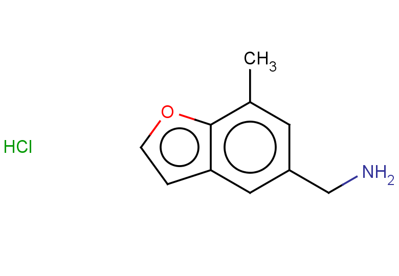 (7-methyl-1-benzofuran-5-yl)methanamine hydrochloride
