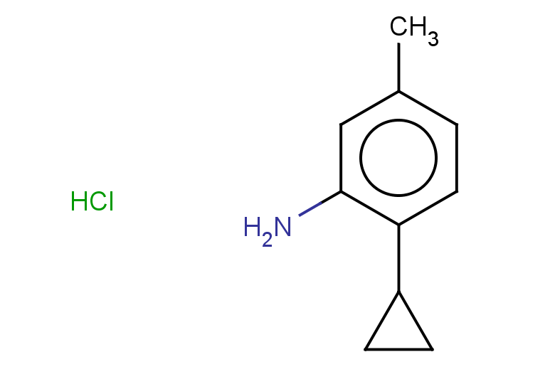 2-cyclopropyl-5-methylaniline hydrochloride