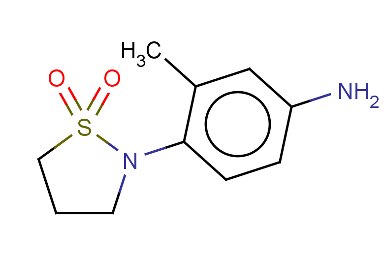 2-(4-amino-2-methylphenyl)-1$l^{6},2-thiazolidine-1,1-dione