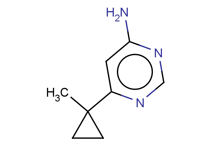 6-(1-methylcyclopropyl)pyrimidin-4-amine
