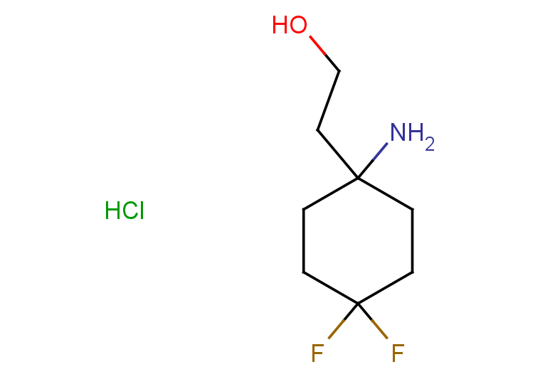 2-(1-amino-4,4-difluorocyclohexyl)ethan-1-ol hydrochloride