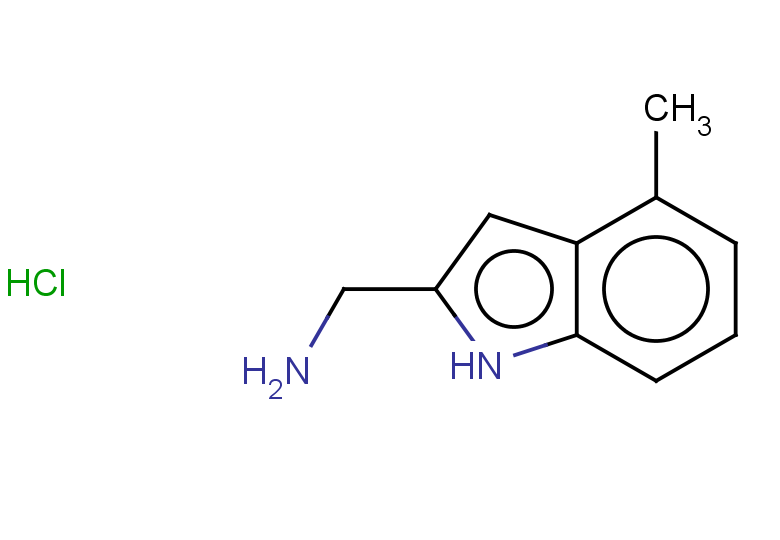 (4-methyl-1H-indol-2-yl)methanamine hydrochloride