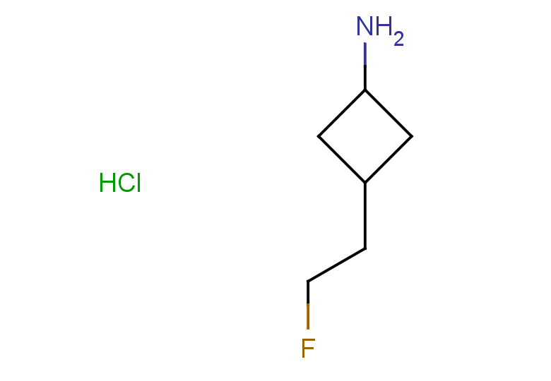 3-(2-fluoroethyl)cyclobutan-1-amine hydrochloride