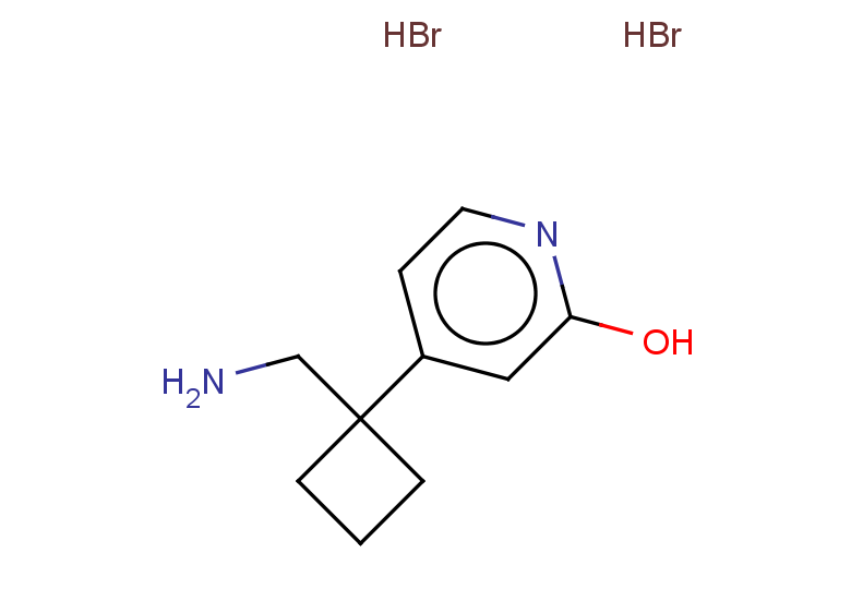 4-[1-(aminomethyl)cyclobutyl]pyridin-2-ol dihydrobromide