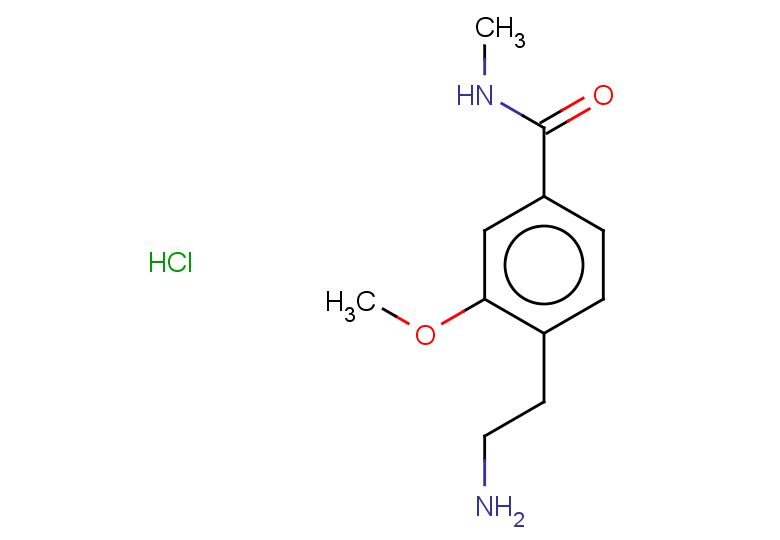 4-(2-aminoethyl)-3-methoxy-N-methylbenzamide hydrochloride